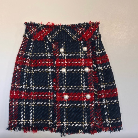 NEVER WORN BRAND NEW ZARA TWEED SKIRT - Picture 3 of 3